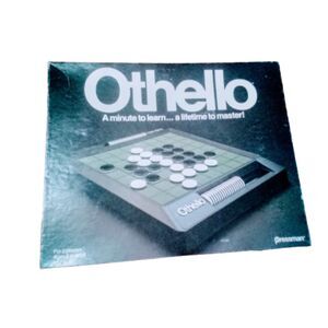 Vintage Othello Pressman 1990 Version Strategic Board Game
